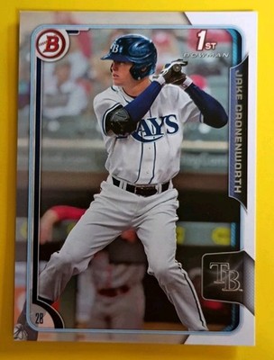 2015 Bowman Draft - Jake Cronenworth #197 (RC) 1st Bowman