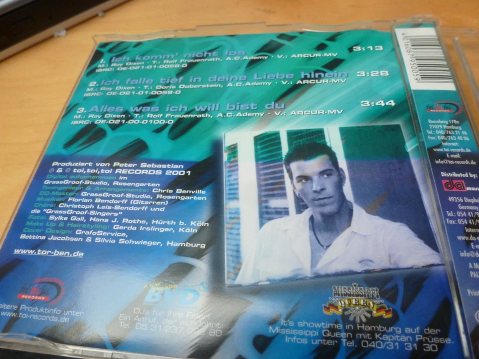 Torben Maxi-CD Ich komm´ nicht los - Bild 2 von 3