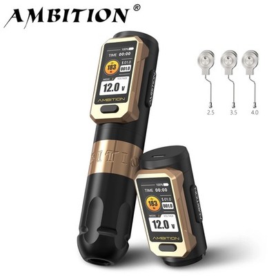 Ambition Vibe Ultra Brushless Motor Wireless Tattoo Machine 2.5-3.5-4.0-4.5mm