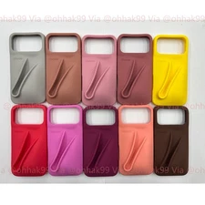 For Apple iPhone 17 Pro Max 16 15 14 Plus 13 12 Rhode Lip 3D Silicone Case Cover