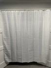 Hotel fabric Damask Jaqured heavy shower curtain