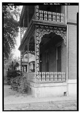Captain Owen Finnigan House,752 Government Street,Mobile,Alabama,AL,HABS