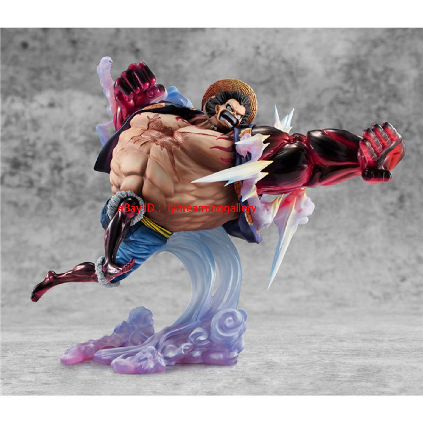 Figura Estatua MegaHouse One Piece Luffy Bounce Man 10.6Inch Edición Limitada