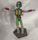 Star Wars Galaxy’s Edge Disney Parks Boba Fett Wood Bendable Movable Pose Figure — photo 3