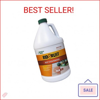 American Hydro Systems 2662 Rid O' Rust Liquid Rust Stain Remover, 1 Gallon