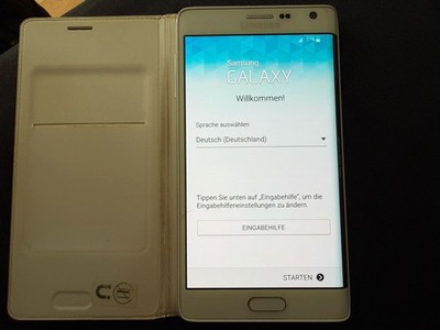 Samsung Galaxy Note Edge Weiß   Display kratzerfrei   voll funktionsfähig