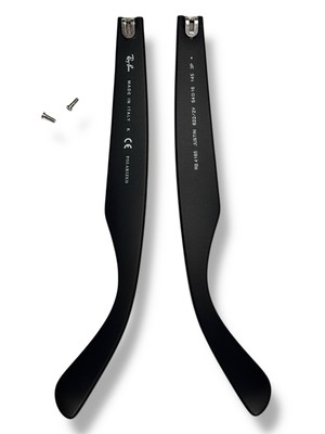 Ray Ban RB4165 622/2V Justin Sunglasses Black Matte Temples