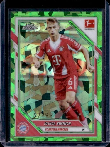 2025-26 Topps Chrome Bundesliga Sapphire Joshua Kimmich Refractor Green #/99