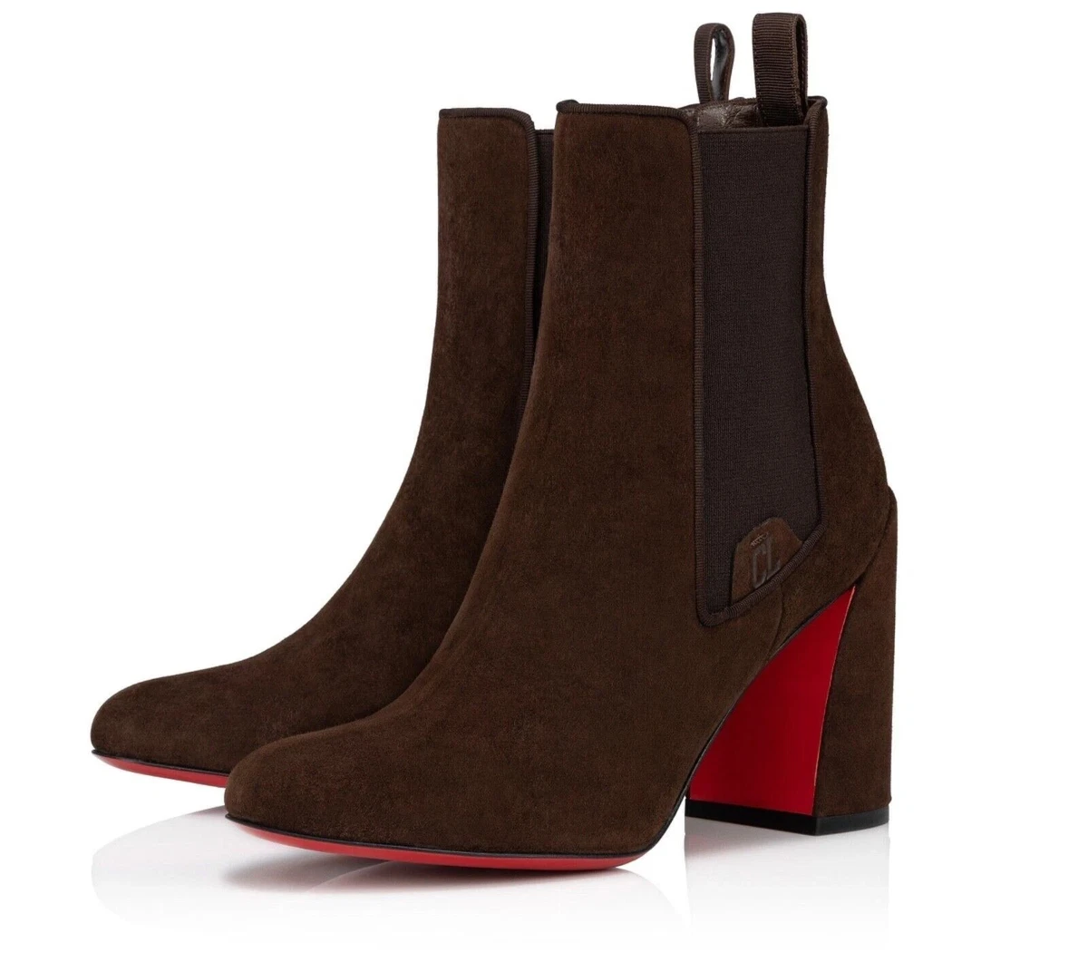 Christian Louboutin Women's Suede Upper Brown for sale | eBay