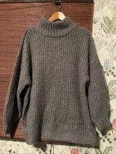 Urban Outfitters Gray Oversized Knit Sweater XSmall