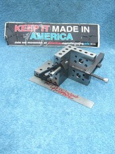 COMPOUND ANGLE PLATE 2.3"X3"X4.6" MACHINIST PRECISE INSPECTION GRINDER CLEAN