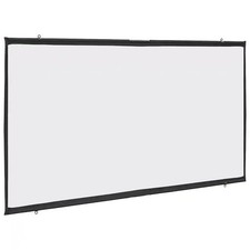 Projection Screen Wall-Hanging 100 Inch 16:9 vidaXL
