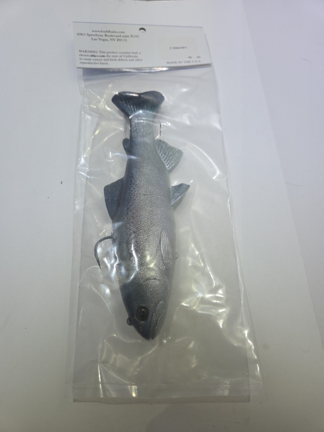 Huddleston Deluxe Swimbait 8" Kokanee ROF-5 NEW - Image 2