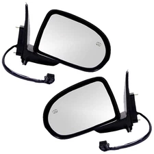 For 07-17 Compass Rear View Mirror Power Heat Manual Folding Left Right SET PAIR