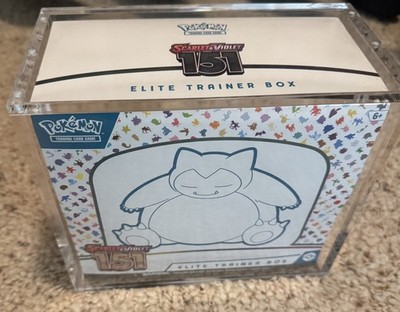 Pokémon TCG Scarlet & Violet 151 ETB Elite Trainer Box & Case