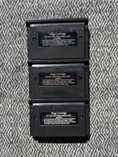 Master System SONIC THE HEDGEHOG x3 CARTS Games 1 + 2 + Chaos PAL (Works in US)