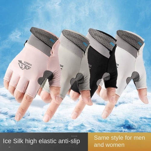 Anti-uv Sunscreen Gloves Touch Screen Riding Driving Gloves Outdoor Sports