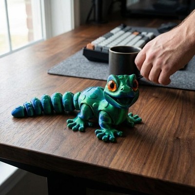 Multi-joint Movable 3D Printed Animals Mini Cute Sensory Toy Funny Home