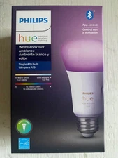 Philips Hue E26 Bluetooth Smart LED Bulb 60W - White and Color Ambiance 