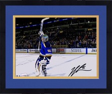 Frmd Jordan Binnington St. Louis Blues Signed 8