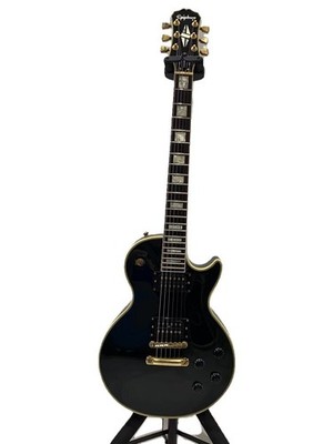 Epiphone LPC-80/Les Paul Custom Ebony/Black/HH/Electric Guitar/Les Paul/ #PG1PYV