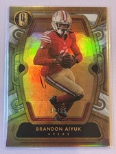 2024 Panini Gold Standard Brandon Aiyuk White Gold #19/65 San Francisco 49ers