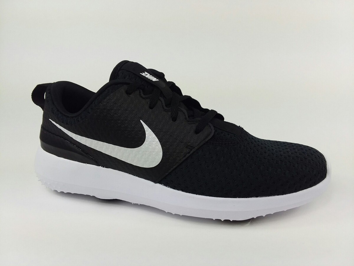 Nike Roshe G Golf Shoes Black White 909250-007 Size 6Y
