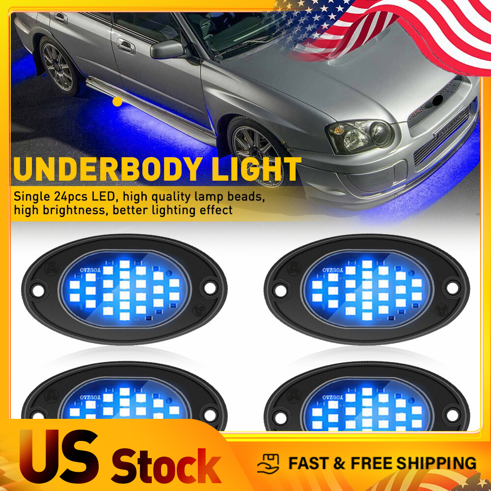 LED Car Underglow Lights Strip Universal SUV,Jeep,ATV,UTV,Truck,Motorcy Fits For