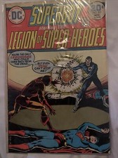 1974 DC Superboy starring the Legion of Super-Heroes Comic Book April 201