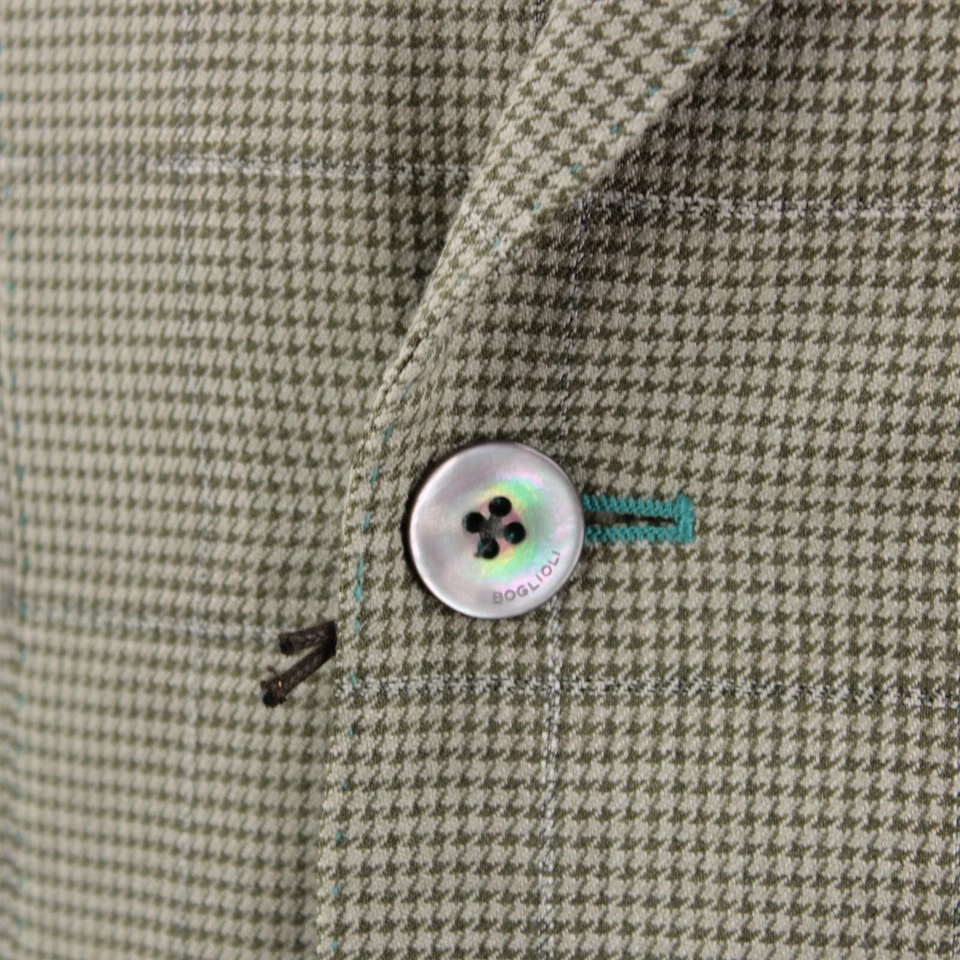 Boglioli новый с Ярлыками двубортный Sport пальто / K куртка размер 48R (38R США) в зеленый - Изображение 2 из 4