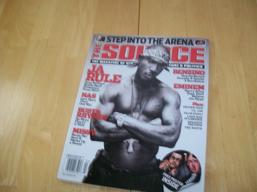 Source Magazine February 2003 Ja Rule Nas Missy Elliot Lil Jon Method Man HipHop - Picture 3 of 11