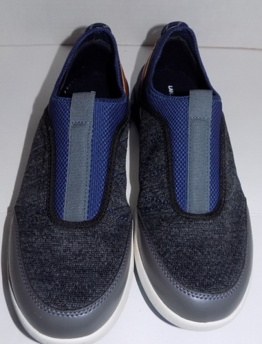 Lands End Women's Slip On Sneakers Blue Rubber Size 11B NWOT Naturetex - Picture 3 of 10