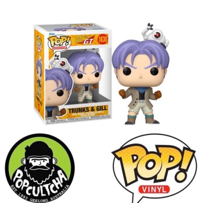 Funko Pop! Trunks & Gill – Dragon Ball GT Sammelfigur | Ca. 9,5 Cm | Offizielle Merchandise-Figur