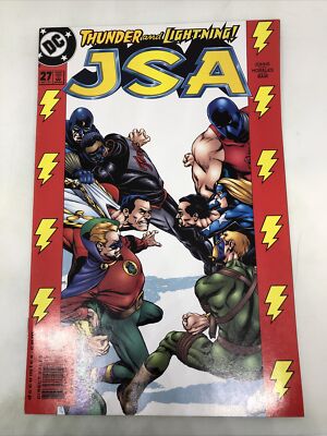 DC Comics JSA #27 Thunder and Lightning October 2001