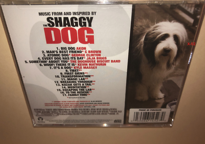Tim Allen Shaggy Dog CD soundtrack Alan Menken Akon George