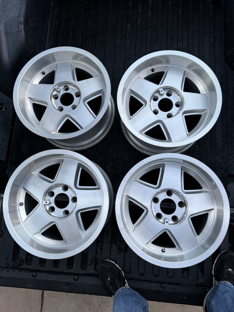 Ronal R15 Original 17” Trans Am Firehawk Rims Wheels With Center