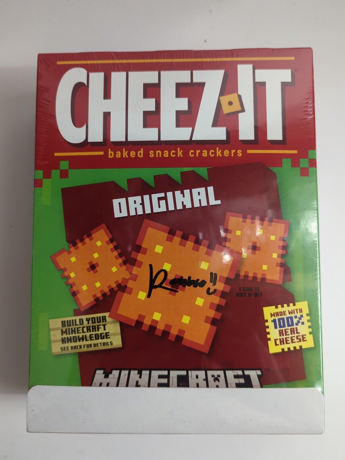 Cheez-It Minecraft Cheese Crackers Variety Original+Extra Toasty