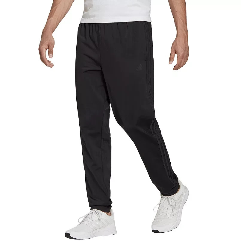 Big Tall adidas Tricot Track Jogger -2XLT- Black/Black Pants