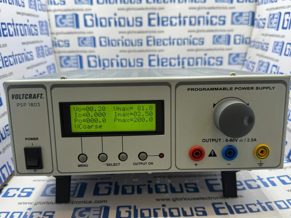 Voltcraft PSP 1803 200W Single Output Programmable DC Power Supply - Image 4 of 4