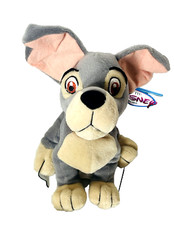Disney Lady and the Tramp Plush Mini Bean Bag Tramp Dog 6.5" w/Tag