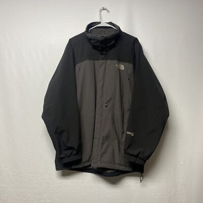 The North Face XCR Gore-Tex Hard Shell Parka Field Hooded Jacket L Grey TNF