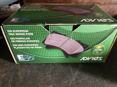 NEW ADVIOS ADE 1589 BRAKE PAD KIT E25 EUROPEAN