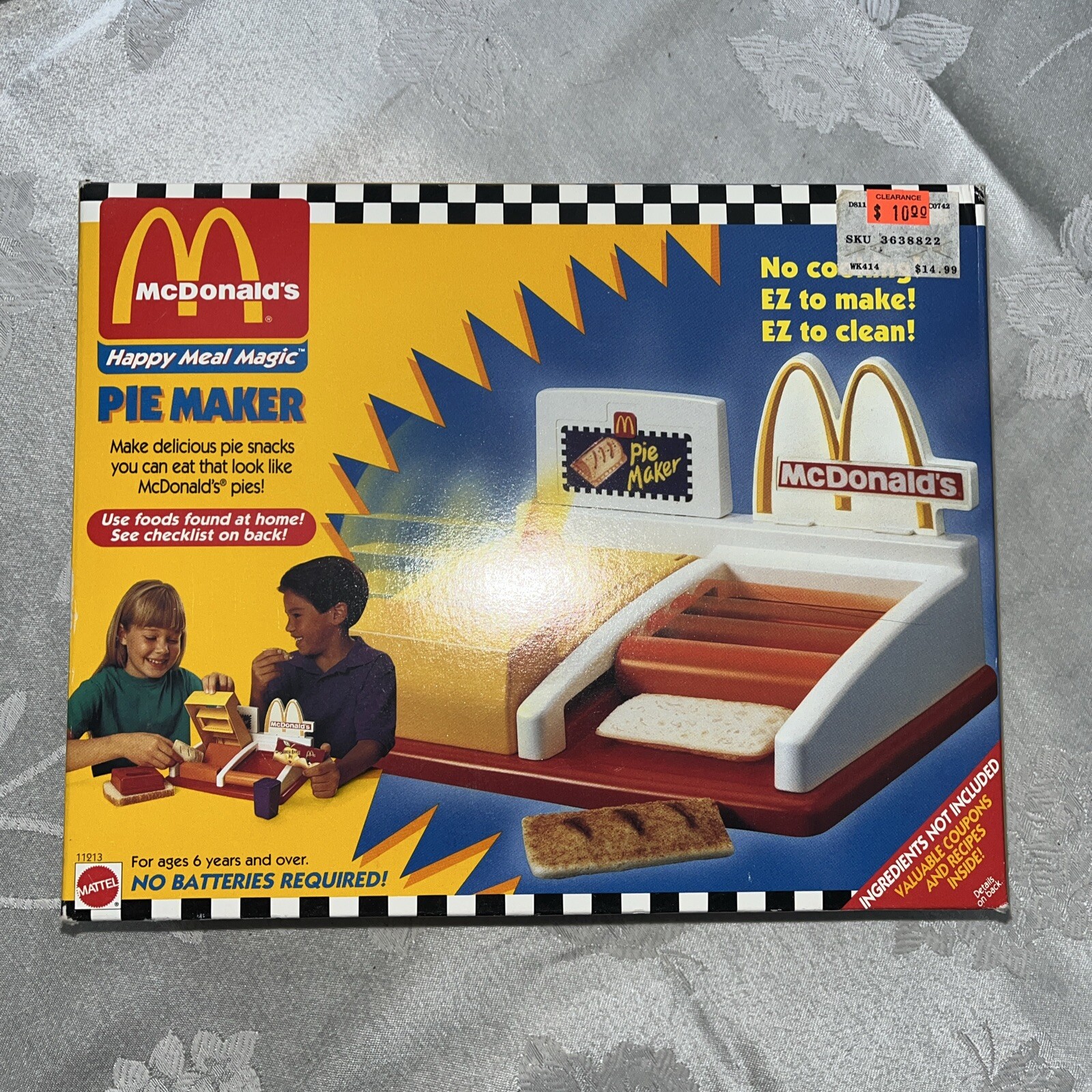Vintage 1993 new sealed Mattel McDonalds Happy Meal Magic Pie Maker eBay