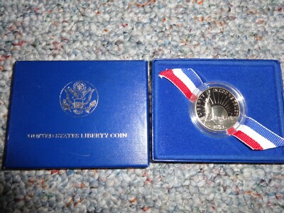 US Mint 1986-S United States Liberty 1886-1986 Half Dollar Proof