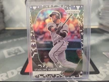 Starling Marte 2020 Panini Prizm #41 Snakeskin Prizm /50