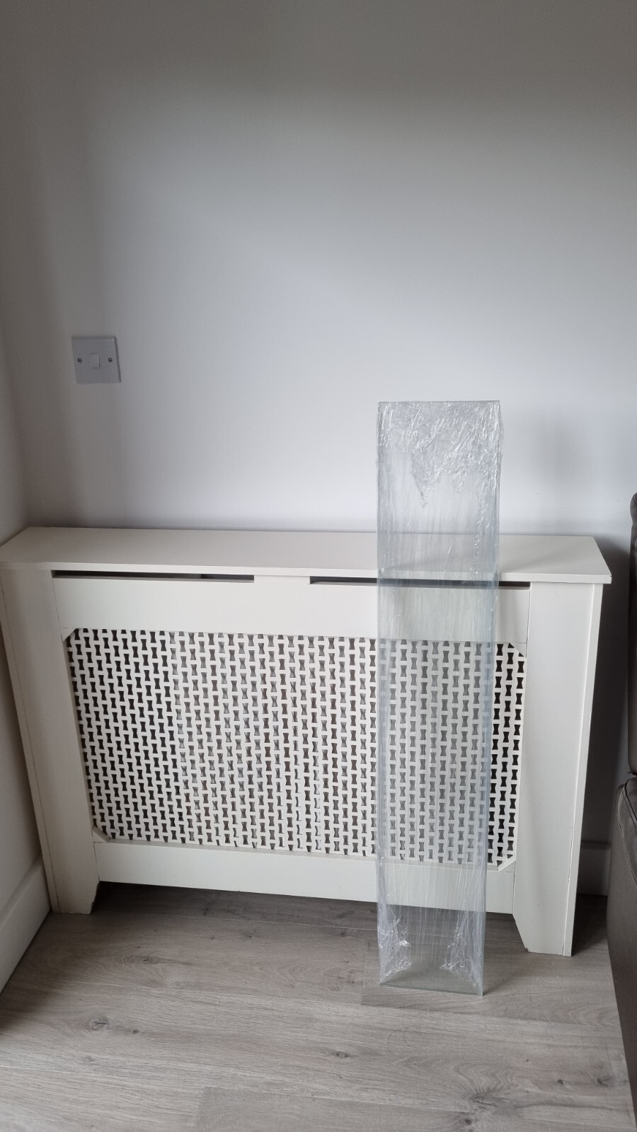 White Radiator Cover / Heater Cover eBay