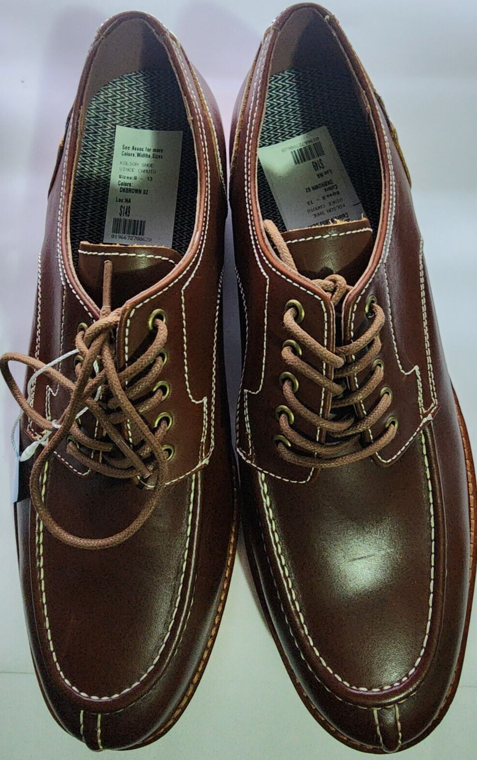 SAOLA Abito uomo Vince Camuto Kolson Oxford taglia 9 5 colore marrone