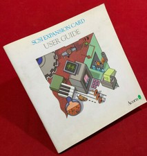 SCSI Expansion Carte Utilisateur Guide pour Acorn Podule Risc OS