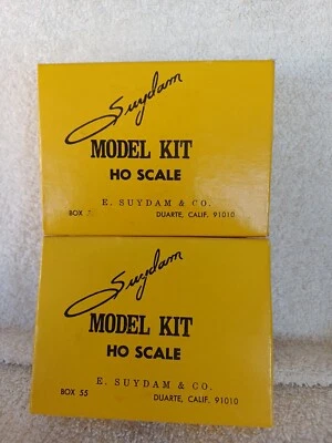 Suydam HO Gauge #414 Car Interior Sets Pullman Observation X 2 Kits - Image 1 of 4