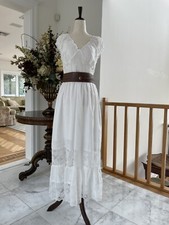 New Embroidery Lace Dress - Size M